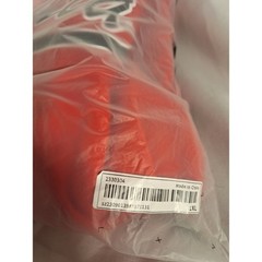 SHEIN Mens California Graphic Zip Up Hoodie Red Black White Sporty 1XL NEW