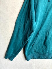 Under Armour Hoodie Mens Large Blue Fleece Lined Pockets Ribbed Hem Drawstring