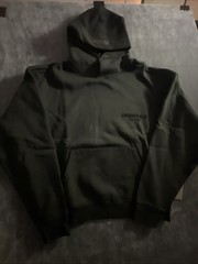 Essentials Fear Of God Stretch Limo Black Hoodie Men’s Size small