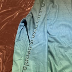 UKG Unbound Men’s Large Pullover 100% Polyester Teal Long Sleeve HOODIE