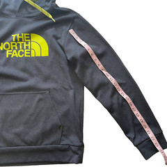 The North Face Pullover Hooded Sweatshirt Men’s Gray Running Sports Walking