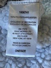 The Wayy Big Hoodie One Size Fits Most Blue (No Box) Wearable Blanket NWOT Ff