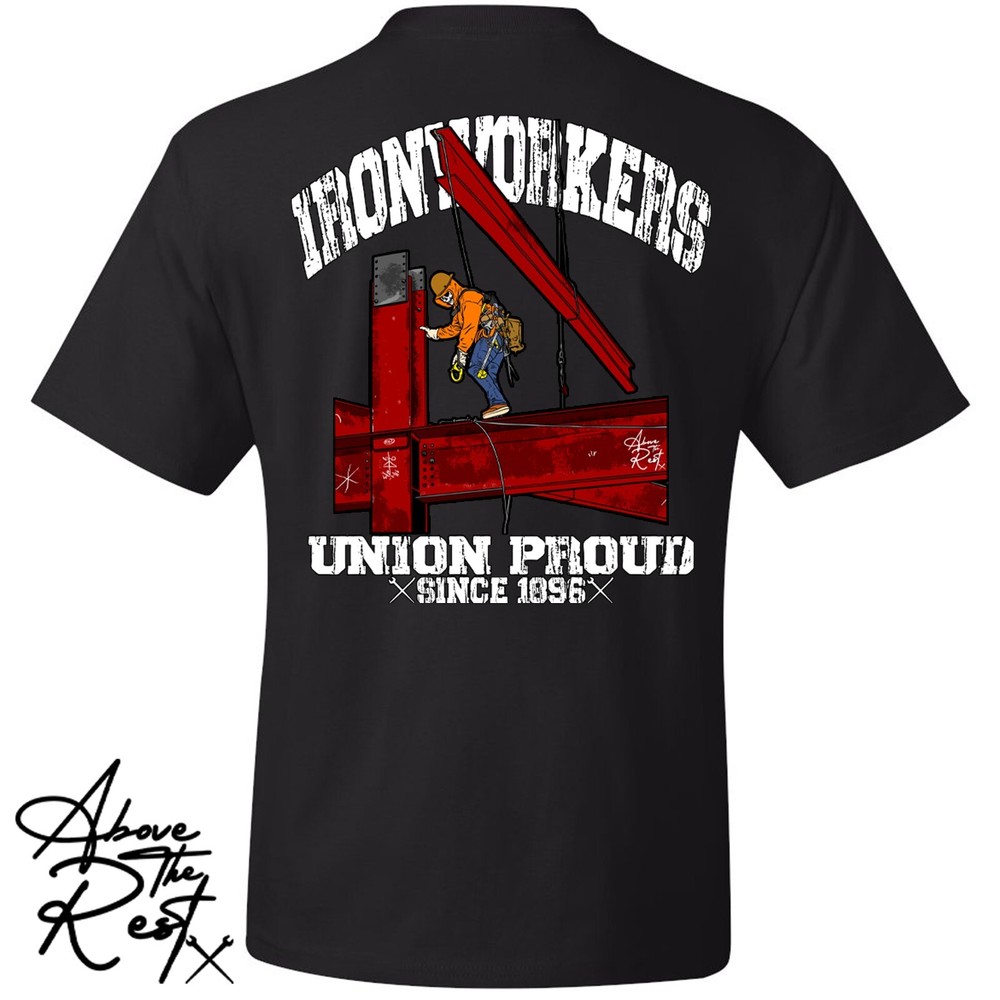 IRONWORKER T-SHIRT | WELDER T-SHIRT| BLUE COLLAR T-SHIRT| IRONWORKER GEAR |