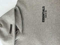 Essentials Pullover Hoodie Size Medium Dark Oatmeal New With Tags