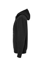 Independent Trading Co Midweight Hooded Full Zip Sweatshirt SS4500ZP New Black L