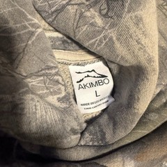 Akimbo Hoodie Men Large Realtree Edge Camo Boxy Streetwear Hunting Pullover