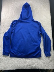 Under Armour Hooded Sweatshirt Blue Size XL Tags 100% Polyester Blend READ