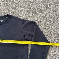DU/ER Long Sleeve Black Sweatshirt Men’s M Crewneck Casual City Fleece Basic