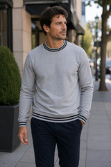Premium Collegiate Crewneck Unisex Sweatshirt – Soft Cotton Blend for Everyday