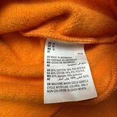 Mode of One Relaxed-Fit Orange Hoodie w/Pocket Men’s Sweatshirt Size M, 0136