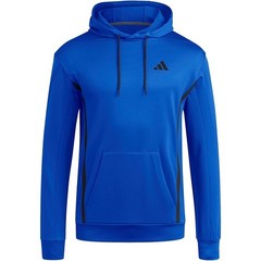 adidas Game & Go Climawarm Blue Hoodie Men’s Athletic Pullover Size Large