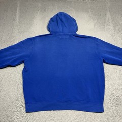 Polo Ralph Lauren Hoodie 1/4 Zip Pullover Mens Size 2XB 2XL Sapphire Blue Felt P