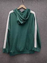 Shein Adult Unisex Nasa Print Hoodie Sweatshirt Color Green Size 3XL