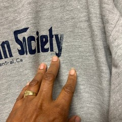 Gold Chain Society Crewneck Hoodie Block Letter Center Hip Hop Cozy Comfy Jumper