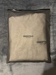 NWT Fear of God Essentials Light Oatmeal Hoodie Size XXS 100% Authentic✅