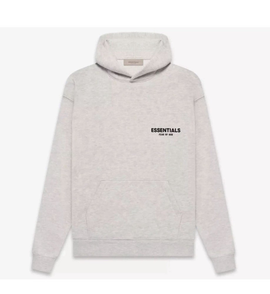 New Essentials Fear Of God Hoodie Light Oatmeal 192BT212112F Size L