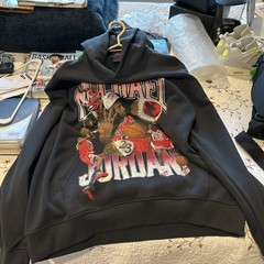 MICHAEL JORDAN 6 RINGS Nike Jordan Brand Hooded Sweatshirt XL Hoodie #23 BULLS!!