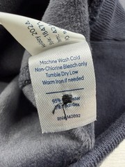 Marine Layer Velour Corduroy Henley India Ink Sweater Blue Stretch Men M $98 NWT