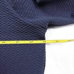 Swannies Hoodie Men’s XL Navy Blue Waffle Textured Snap Performance Sweater