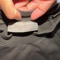Essentials Fear of God Men’s Gray Crewneck Pullover Sweatshirt Logo XXS