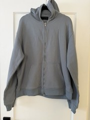 Richie Le Collection DOUBLE ZIP DAILY HOODIE – SLATE BLUE sz XL Sweatshirt