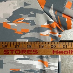 Gillz Contender Series UV Hoodie Sun Orange Digital Camo Mens Medium New
