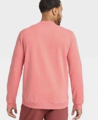 All in Motion Men’s XL Sweatshirt Soft Gym Crewneck NEW Coral Pink