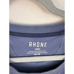 Rhone Heritage Midweight Crewneck Sweatshirt Blue XL 100759 Raglan Pullover Mens