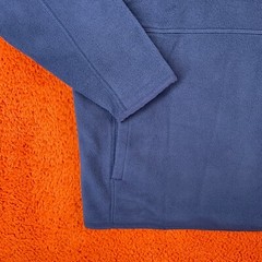 PETER MILLAR Mens MEDIUM Thermal Flow Micro Fleece Half-Zip Pullover Navy $175