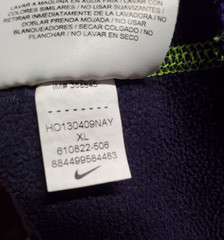 NIKE Therma-Fit Purple Green Colorway “Just Do It ” Hoodie & Crackle AIR Tee XL