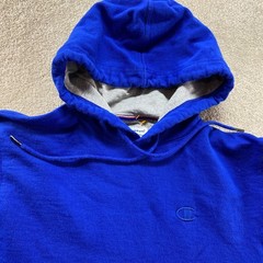 Champion Authentic Athleticwear Sweatshirt Mens Size Small Royal Blue Hoodie