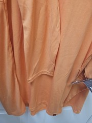 NWT WRANGLER RIGGS XXL WORKWEAR MICROFIBER ORANGE LONG SLEEVE HOODIE SPF 50