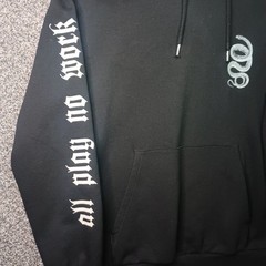 H&M Divided Master of None Snake Graphic Hoodie Men Large Black Streetwear Y2K