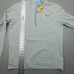 Puma Cloudspun Progress Hoodie Men’s Performance Sweatshirt Grey Heather NWT