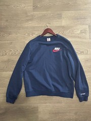 Supreme x Nike Crewneck Sweatshirt Navy Medium F/W 2018