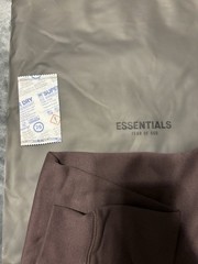 NWT Fear of God Essentials Plum Hoodie Size Medium 100% Authentic✅