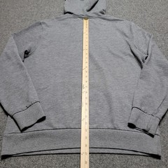 Oakley Hoodie Mens 2XL XXL Gray Bark Half Zip Training Sweatshirt Sweater