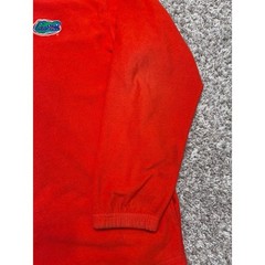 Florida Gators Fleece Pullover Quarter Zip Orange University Athletic Red Oak