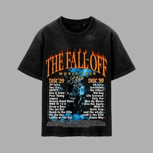 J.Cole The Fall Off New Album 2026 T-shirt The Fall-Off Album Merch