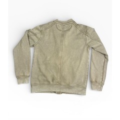 Lucky Brand olive green Full Zip Sweatshirt Mens S Olive Green Soft Knit Jacket