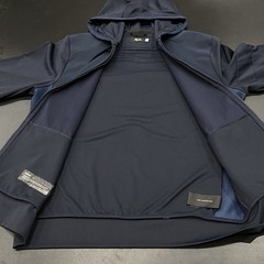 Rapha Transfer Hoodie Men’s Large Full Zip Lightweight Softshell Cycling Outdoor