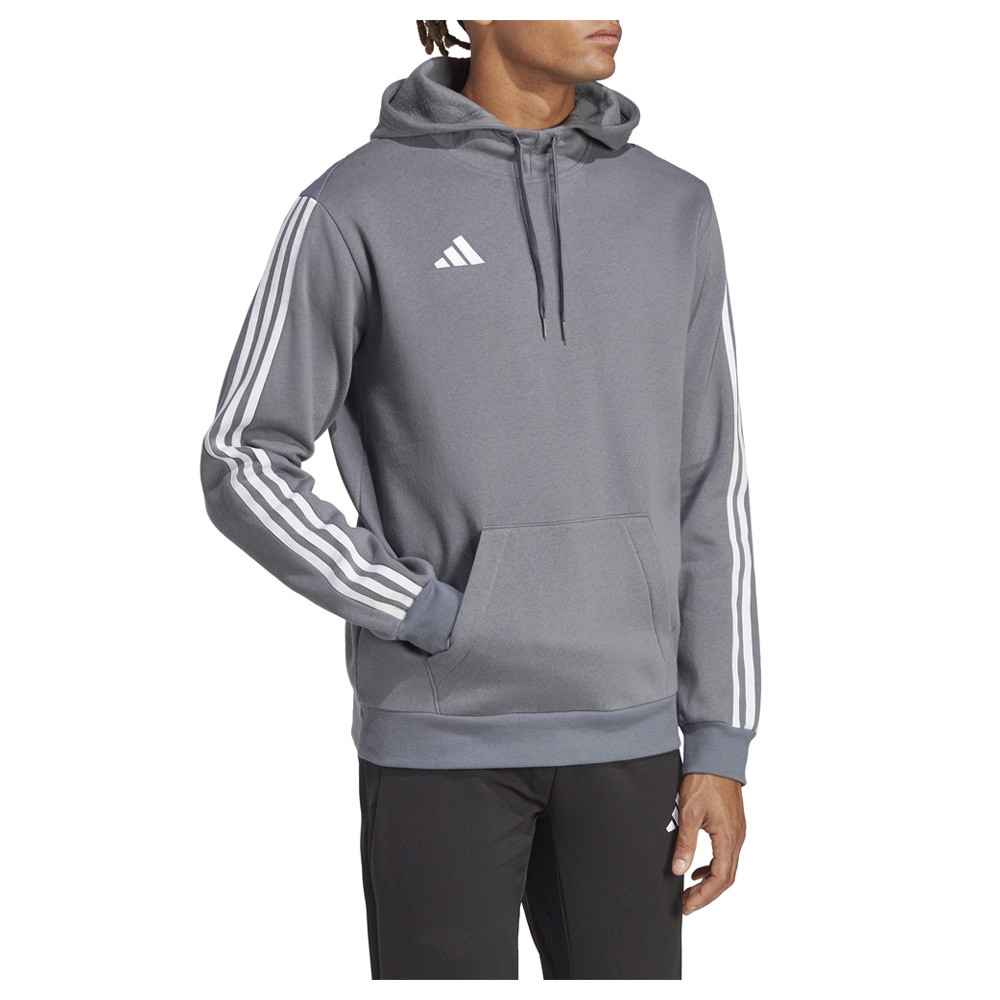 adidas Tiro23 League Pullover Hoodie Mens Grey Casual Outerwear HZ3021-A