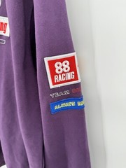 88 Rising Men’s Crewneck Sweatshirt Team 88 Racing Purple Size 2XL XXL