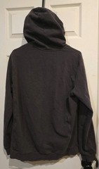 ​Fabletics Men’s The Courtside Hoodie Size Medium Charcoal Gray French Terry Zip