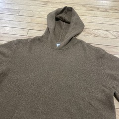 Old Navy Brown Hoodie Sweater Men XL Textured Fall Winter Classic Capsule XL