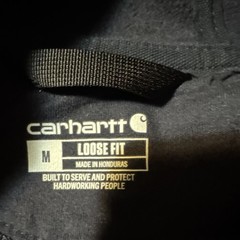 Carhartt Loose Fit Full Zip Hooded Fleece Hoodie w/ Pockets Navy Men’s M