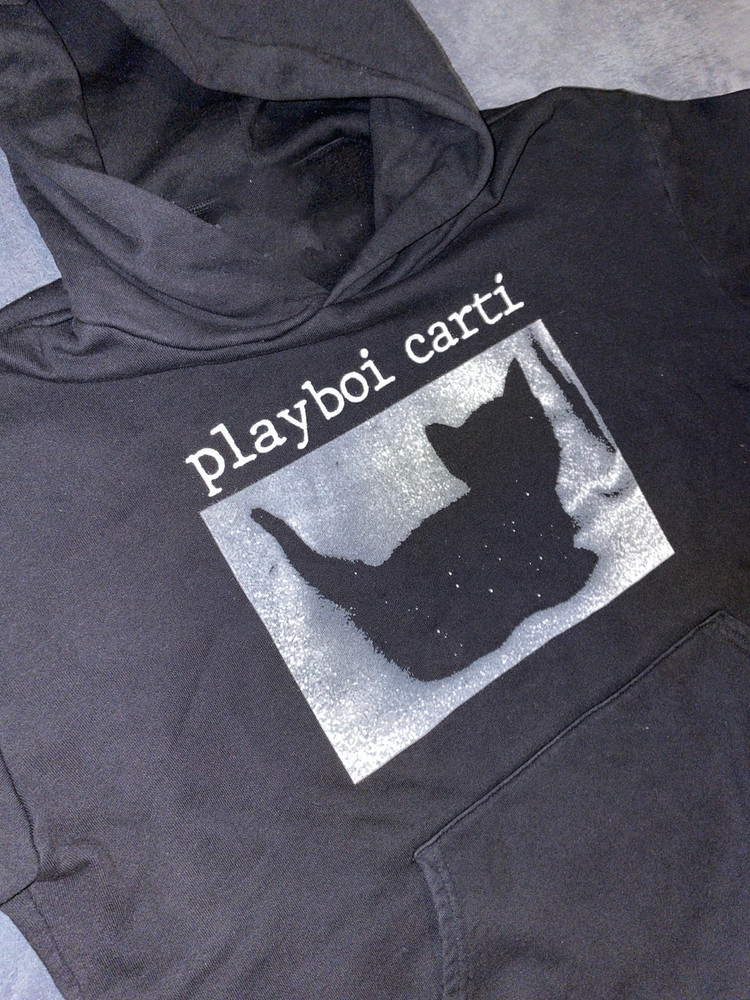Playboi Carti Black Cat Hoodie Hoodie Full size S to 3XL K1210