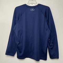 Under Armour Sweatshirt Mens XL Blue USMC Marines Camp Foster Okinawa Japan