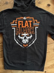 Flat black honor Few fear none hoodie medium official Merch NWOT Skull