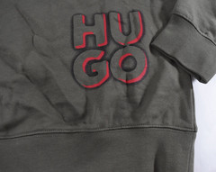 Hugo Boss Men’s Sweatshirt New S M L XL XXL Green Crew Neck Pullover Logo